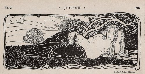one more Bernhard Pankok illustration from Jugend,1897 and billy’z faves