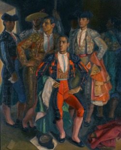 “La cuadrilla de Juan Centeno”(1953), Daniel Vázquez Díaz, (Nerva, Huelva, 1882 - Madrid, 1969) Museo de Bellas Artes de Sevilla, Sevilla, Spain