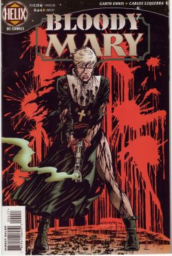 gamefreaksnz:  slang-king:  Nuns with guns … Bloody Mary #4Writer : Garth EnnisArtist : Carlos EzquerraDC/ Helix, 1997     Spare Mercy Sister Mary!