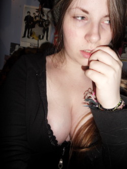 awesometits:  19 [note by awesometits: hmmm, I love that hint of bra that can be seen! And I love what it contains! Thanks for your submission, will be looking forward to more soon!] 