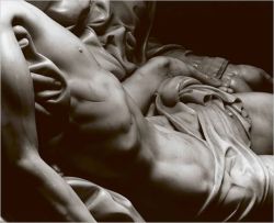 laudanumandarsenic:  missfolly:Michelangelo’s “Pietà” by Aurelio Amendola from the art book “Michelangelo: La Dotta Mano” 