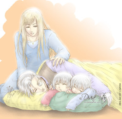 This is way WAY too precious. Divine Star&rsquo;s DMC art is some of the best, for its depiction of the Sparda family.
