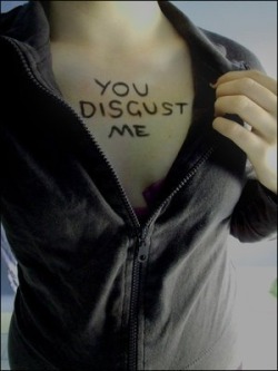 &ldquo;You Disgust Me.&rdquo;