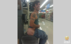 Yeah, that&rsquo;s so funny and original &hellip; not.  But nice ass!  From PeopleofWalmart.com