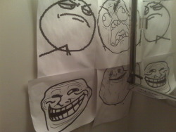 fuckyeahragetoons:  submitted:  http://loose-screws.tumblr.com/  I saw this in a random apartment bathroom at Penn State when I was out party hopping last weekend…