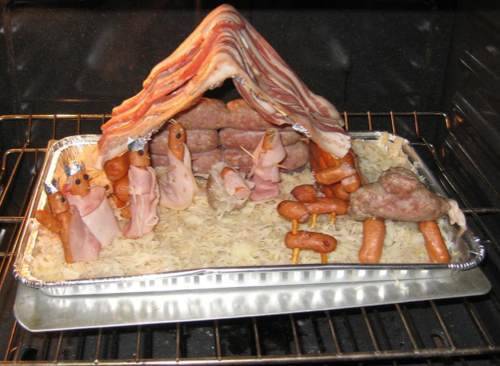 meaty Nativity 1