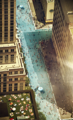 hoyviviannn:  ayeeelina:  peacesignupindexfingerdown:  calmyourballs:  my dream city ♥  IF we lived in a city like this http://lovewithopeneyes.tumblr.com/ would not survive.  Dream City? So much pee could be in that water &amp; you wouldn’t know