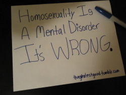 classifiedlegit:  You are really dumb, foreal. What is wrong with homosexuals? They are humans. Just like you &amp; I. They don’t make fun of straight people, so why do you make fun of them? Seriously, you are fucking dumb and ignorant. 