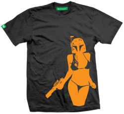 starwarsgonewild:  Cool Mandalorian Chick Shirt, any taker? From http://11after11jc.wordpress.com/2010/04/04/domestic-premium-graphic-ts-spring-2010/ 