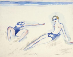 amare-habeo:  Kees Van Dongen  Les baigneuses a Deauville  this is what I call decent Topless Tuesday