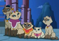 almond-doo:  kimmie-sasumori:  cocochanelchocolat:  jennayang:  who remembers our favorite chinese cat?  If you know who these guys are, I love you 5ever.  Sagwa!  I dont remember Sagwas mom looking like that. 