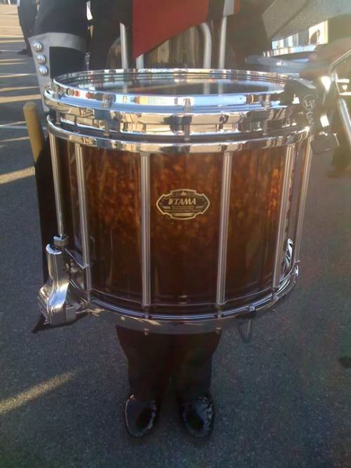 Tama marching snare drum