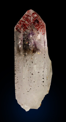 Quartz with Lepidolite inclusions from Namibia