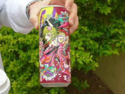 thedailywhat:  Can Art of the Day: This is what a can of Dr Pepper looks like in Japan because of course it is. (Embiggen.) [reddit.]  One of the main reasons that I want to go to other countries is to study the packaging differences of international