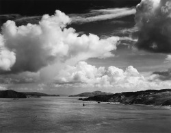 The Golden Gate before the Bridge, California photo by Ansel Adams, 1933