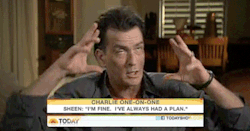 I&rsquo;m on a drug, it&rsquo;s called Charlie sheen.