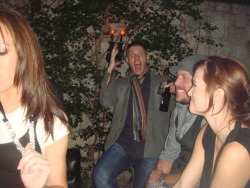 homicidal-claus:  carry-on-my-wayward-butt:  callmemoriarty:  sabriiel:  this is hands down the scariest photo of jensen that ever existed how is this man how jensen what who are you you are not human  GET THE SALT  doesn’t change my status of definitely