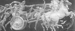 malebeautyinart:  Apollo in His Chariot with the Hours (1921-1925). John Singer Sargent. Oil on canvas  