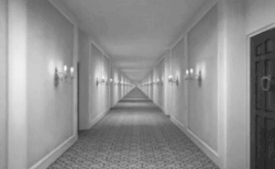 queenofsabah:  we-are-team-free-will:  sunrisen:  i remember reading that if you put your finger in the centre so you can only see the edges of the corridor you seem to be travelling faster, and if you cover the sides of the corridor so you can only see