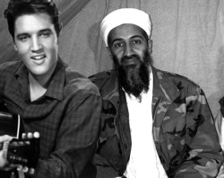 Elvis Presley &amp; Osama Bin Laden, Memphis (Tennessee) May 3, 2011