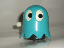 vintagetoys:  1980s wind-up Pac-Man ghost from Tomy