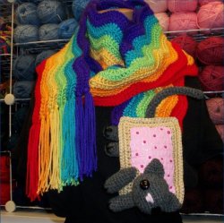 NYAN SCARF  by MasterPlanner