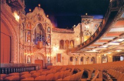 thingsandschemes:  This is the Tampa Theatre. It was built in 1926. It’s one of my favorite performance spaces in the world.  I want to perform on this stage one day.