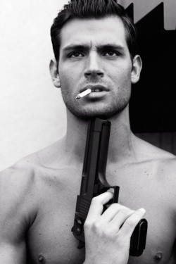 therealtomtoms:  Greg Vaughan gets Klein-ish with Soul model Steve Boyd 