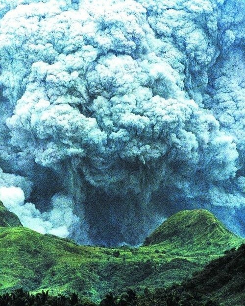 Asian eruption