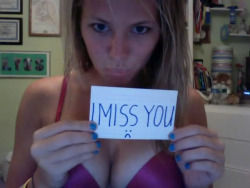 awww, i&rsquo;m sure whoever that is for misses you as well =]