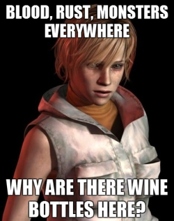 silenthillmeme:  heather worries about the strangest things. 