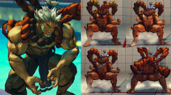 wedgekun:  apebit:  Interest in fighting games… rising…[Source: Akuma mod by zelo-lee. Game: Street Fighter IV for the PC]  what the helllll???