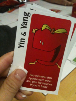 apples to apples! my all time favorite card &lt;3