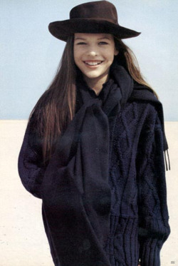 Milla Jovovich in Lei October 1988