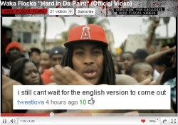 ape-real:  Waka Flocka is so annoying, I don’t understand how he can be entertaining to the ear! D; 