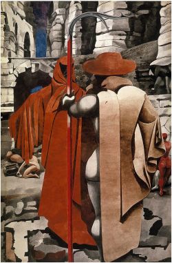 artqueer:  Edward Burra: The Watcher, c.1937 