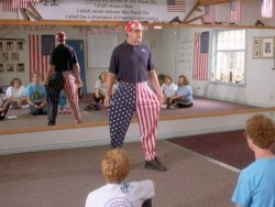aquintessenceofdust:  &ldquo;Take a look at what I’m wearing, people. You think anybody wants a roundhouse kick to the face while I’m wearing these bad boys? Forget about it.&rdquo; Rex   Real shit