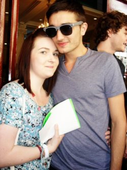 Me &amp; @TomTheWanted on my 21st &lt;3 Manchester. 3rd July 2011.Made my day to get to see the boys (well Tom, Jay &amp; Nath) on my birthday