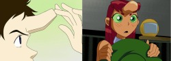 strag2001:  Clearly Starfire has been doing the Fooly Cooly. Tsk Tsk. 