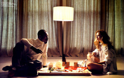 lainarauma:Kate Moss and André 3000