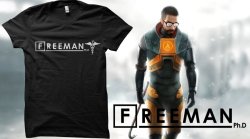 gamefreaksnz:  A House/Half life mash-up t-shirt design by adho1982 For sale on Redbubble available for votes on Qwertee 