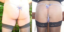 Pantie Pals ~ pic&rsquo;s of Norri and I in panties that we have shared!