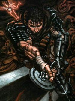 xaron:  The Black Swordsman Guts  Grrr