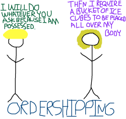 millenniumtinnyrod:  Anonymous asked:  Heh heh, ordershipping please? (Malik x possessed Jounoichi) I’d love you even more than I do already!! 
