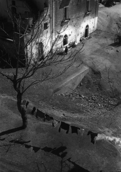 A House on the Edge of the Village of Irsina Basilicata photo by Edwin Smith, 1963