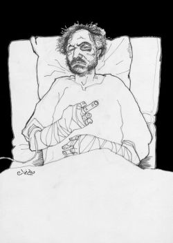 aitan:  L’ultimo disegno di Ali Ferzat, il vignettista siriano a cui hanno spezzato le mani… direttamente dall’ospedale. (Grazie a Collini Dario per la segnalazione.) (via yoghiorso e skiribilla) 