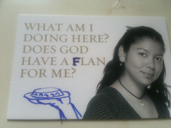funny-pictures-uk:  Yes, God does have a flan for you. 