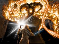 sirlamelot:  lamala:  Gandalf vs Balrog  derrotar un demonio antiguo nunca pasa de moda 
