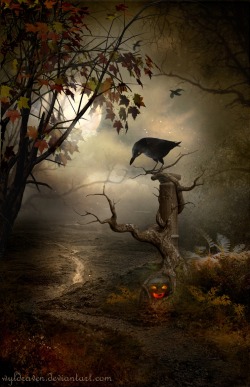 visualmindchatter:  Samhain by *wyldraven 