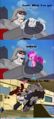 doctoroddfellow:  The real reason behind the Cybertronian civil war  Energon is Ponies.